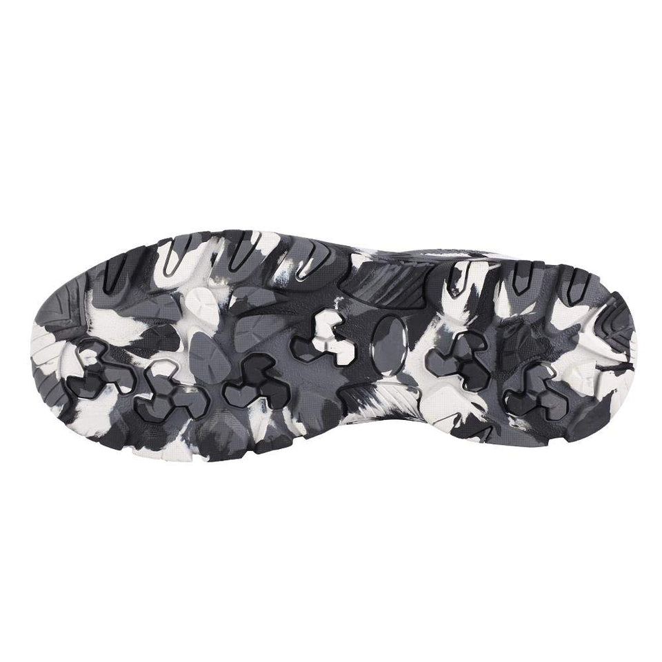 Bnineteenteam Botas de Trabajo de Camuflaje con Puntera de Acero para Hombres Calzado de Seguridad para Exteriores, a Prueba de pinchazos, Transpirable, Antideslizante