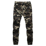 KINDOYO Pantalones para Hombre Pantalones de Camuflaje Pantalones Cortos Pantalones Deportivos Jogging Harem Cargo Pantalones Casual