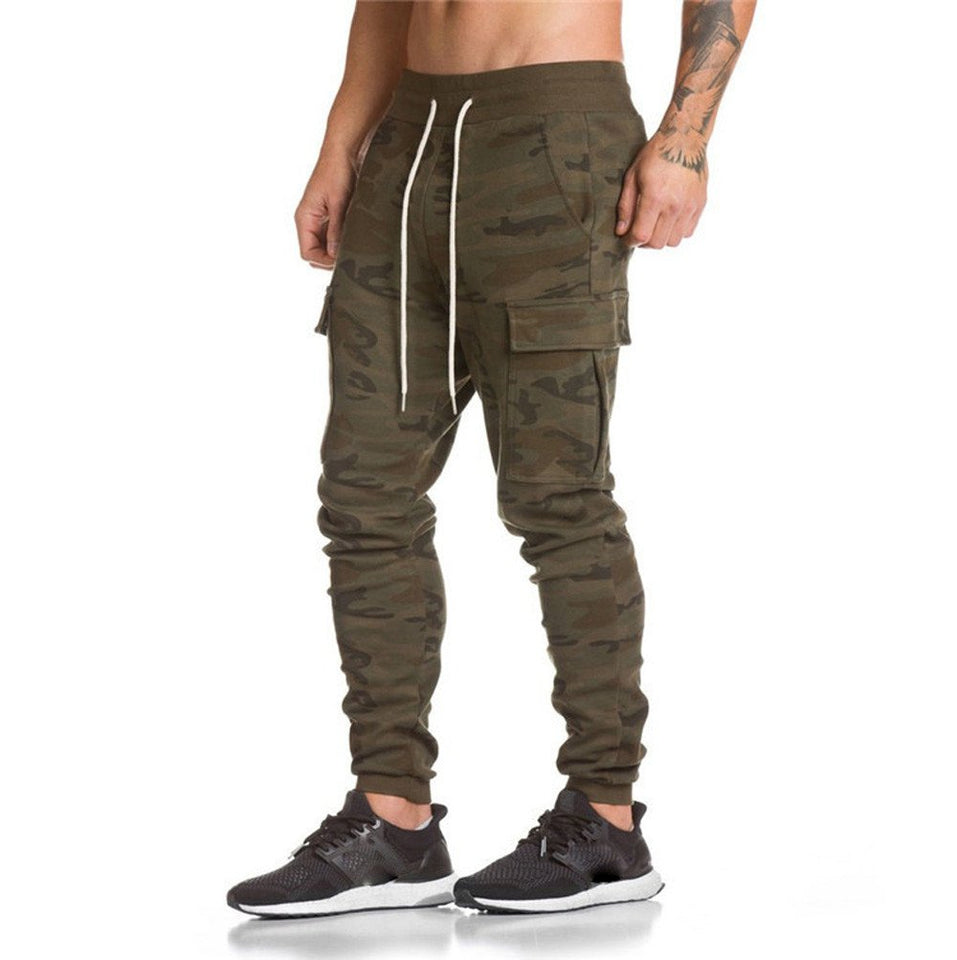 Spbamboo - Pantalón de deporte para hombre, estilo casual