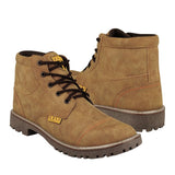 STYLO Botas Casuales para Hombre simipiel Amarillo 6405