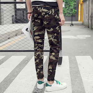 KINDOYO Pantalones para Hombre Pantalones de Camuflaje Pantalones Cortos Pantalones Deportivos Jogging Harem Cargo Pantalones Casual