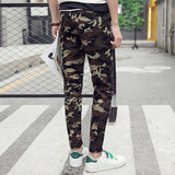 KINDOYO Pantalones para Hombre Pantalones de Camuflaje Pantalones Cortos Pantalones Deportivos Jogging Harem Cargo Pantalones Casual