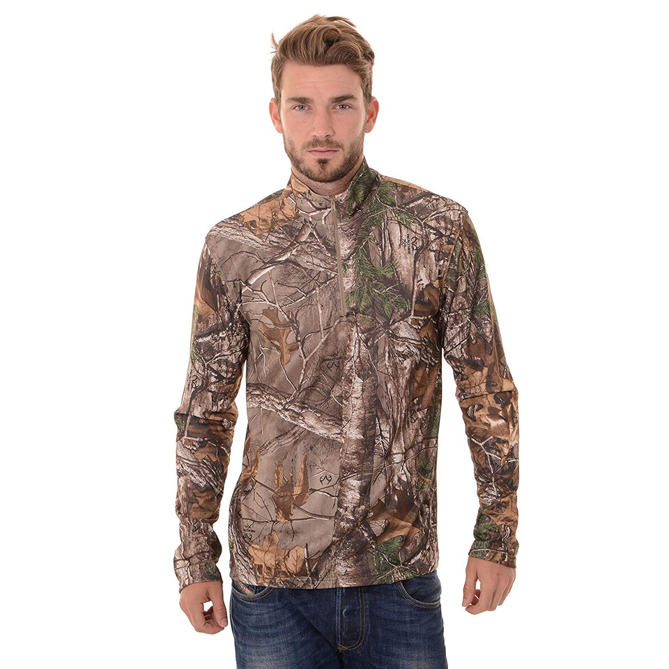 Realtree - Playera de Manga Larga para Hombre